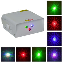 3-Laser Party Light with Strobe Effects, Customizable Animations and Dynamic RGB Effects