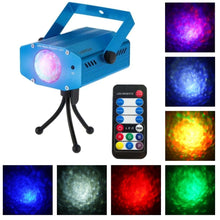 Mini Laser Disco Light with 8 Color Mixing, Music Mode, and Flash Effects